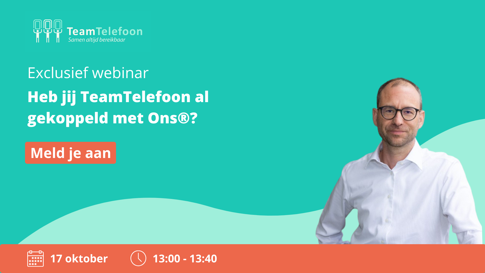 Exclusief webinar: Heb jij TeamTelefoon al gekoppeld met Ons®?
