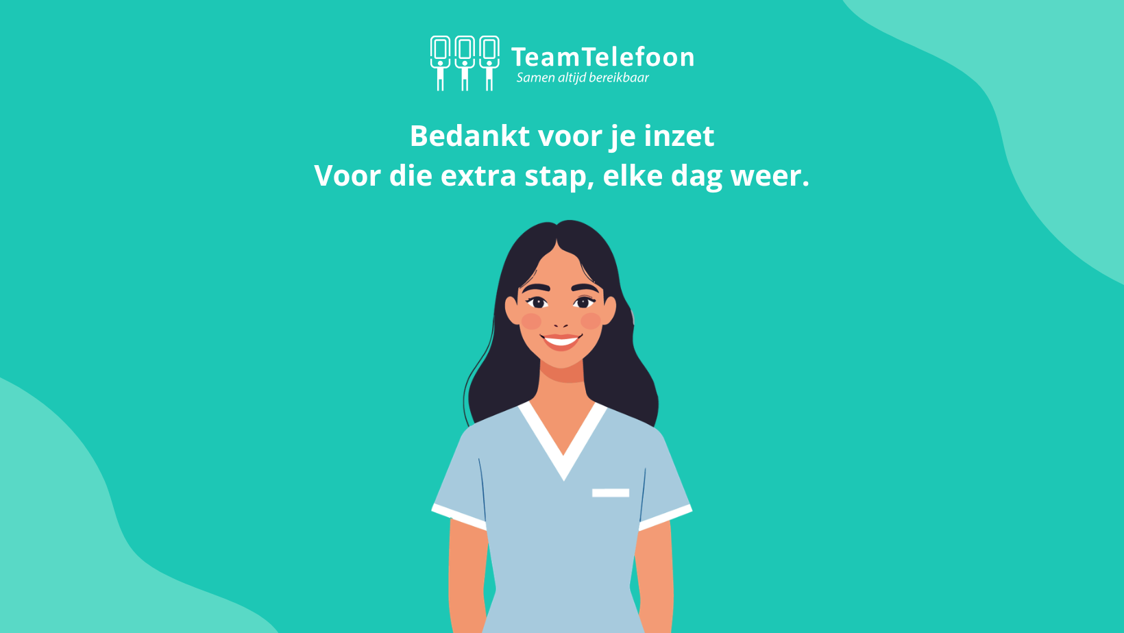 Voor jou, die altijd klaarstaat